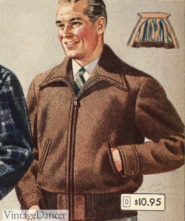 1945 banded blouse style jacket