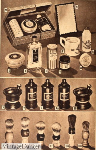 1945 men's shaving cremes and soaps