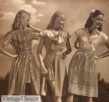 1945 playsuits skirt sets