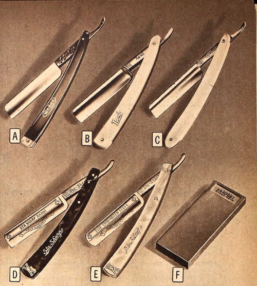 1940s Men's Hairstyles, Facial Hair, Grooming Products