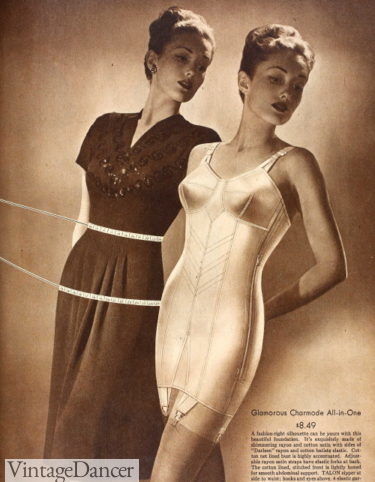1946 All In One lingerie corset