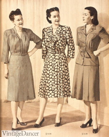 1940s Plus Size Fashion History and Style Advice, Vintage Dancer