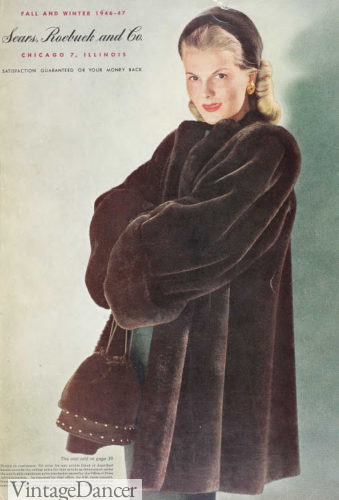 1940s fur coat