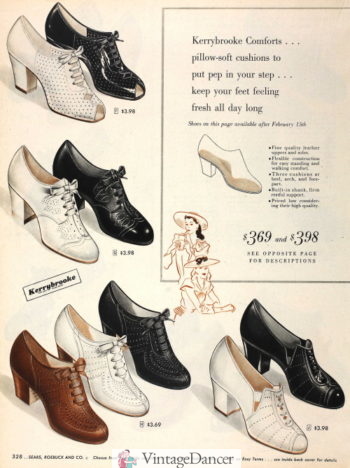 10 Popular 1940s Shoes Styles For Women