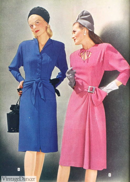 1940s Cocktail Dress, Party Dress History and Guide
