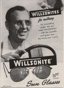 1946 Willsonite round sunglasses