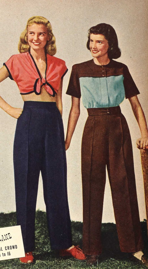 1940s Casual Outfits: Summer Clothes & Shoes