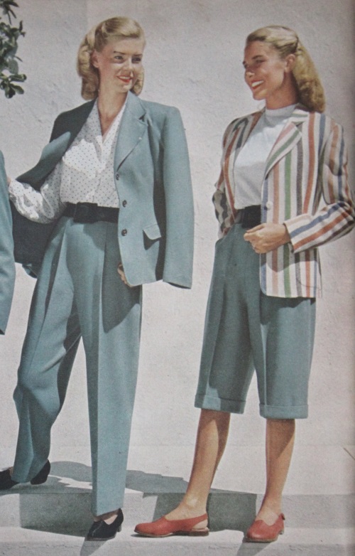 1940 casual wear