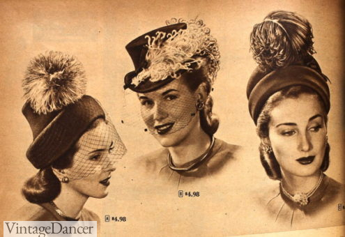 1947 coachman hats