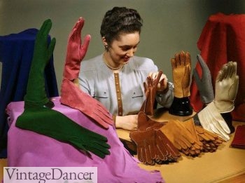 1947 suede gloves for women and men