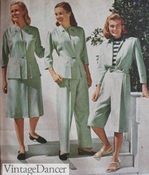 1947 Women's Skirt, Pant and Culoutte
