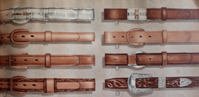1947 Men's plain leather belts