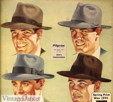 1940s Men's Hats: Vintage Styles, History, Buying Guide