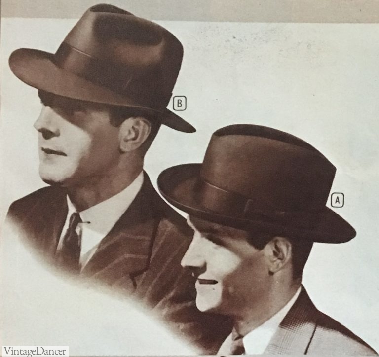 1940s Men's Hats Vintage Styles, History, Buying Guide