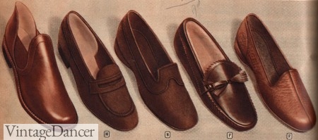1940s men's house slippers