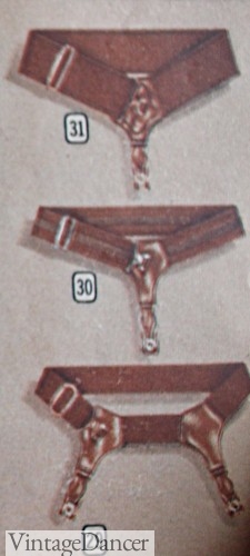 1940s Men's Sock garters