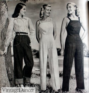 1940s Overalls and Jeans, 1947