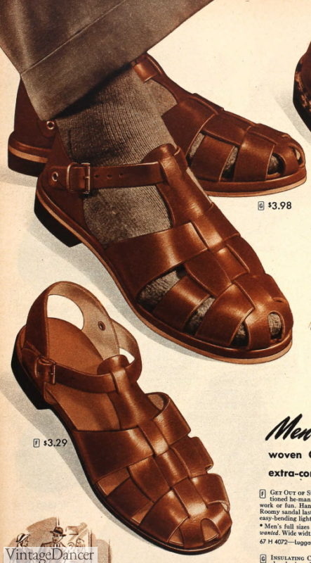 Men's Vintage Style Sandals
