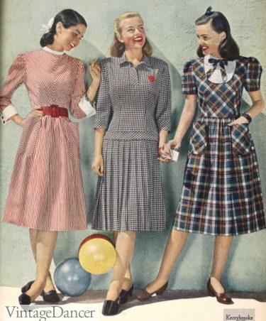 1947 dresses for teen- school, church, or home