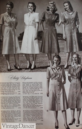 1940s nurse uniforms