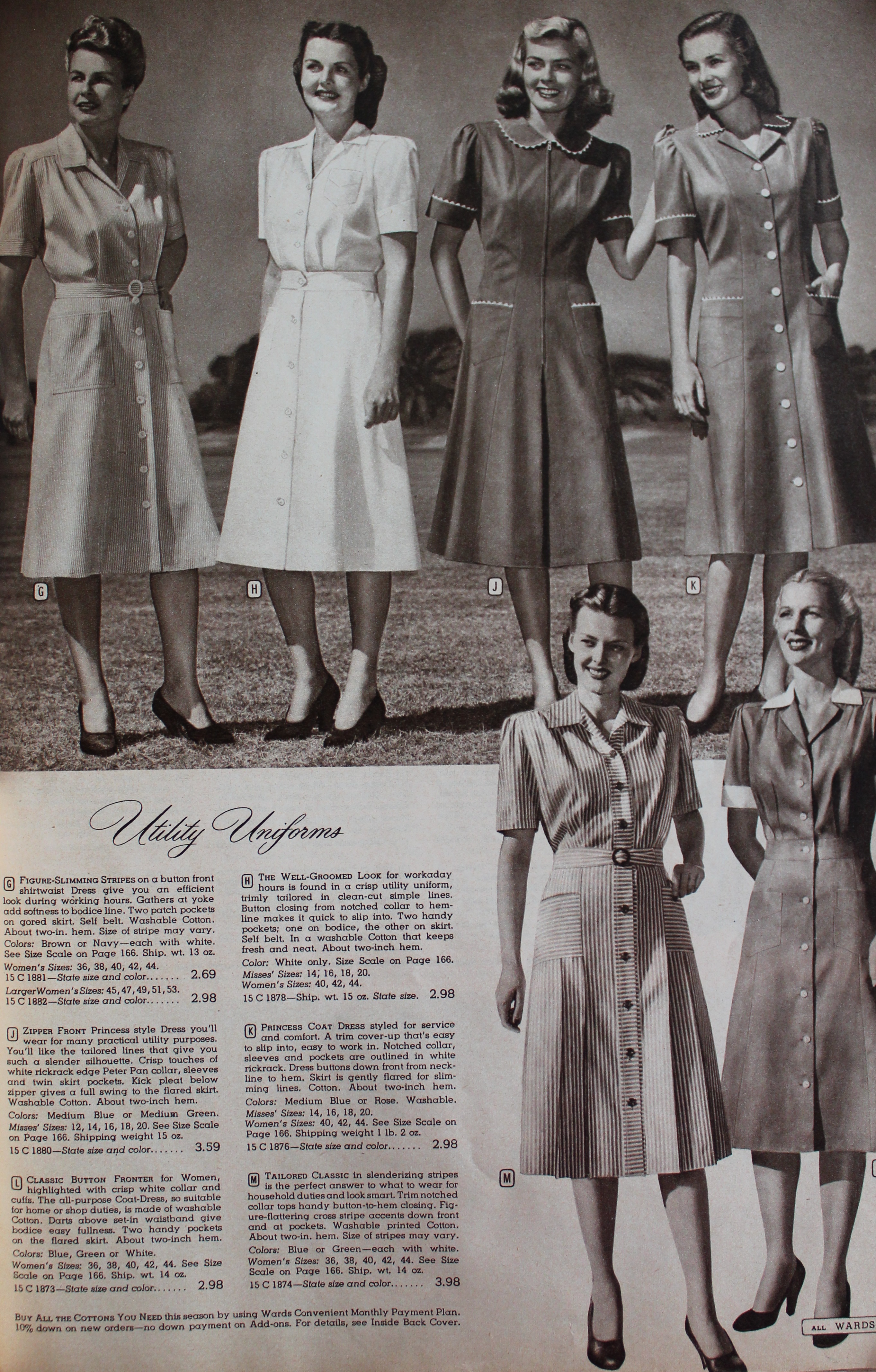 authentic 1940s clothing
