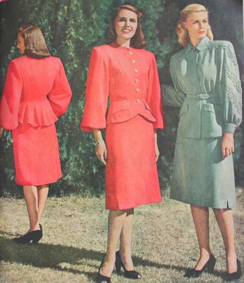 Women's 1940s Victory Suits and Utility Suits