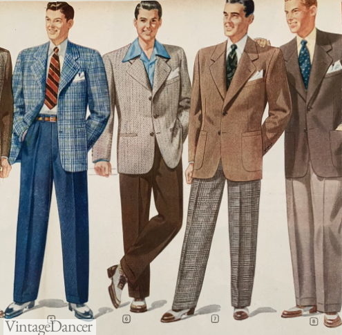 1948 sportcoat slacksuits mens casual summer outfits