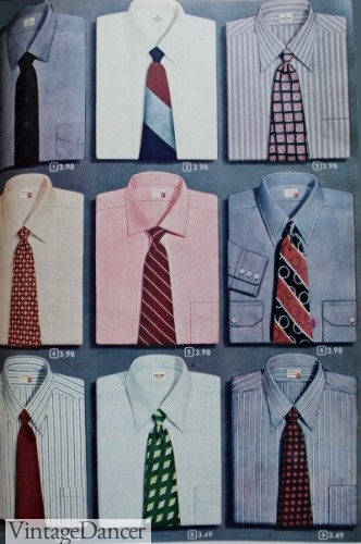 1940s Men's Dress Shirts & ties 1948 at VintageDancer.com