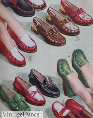 1940s loafers