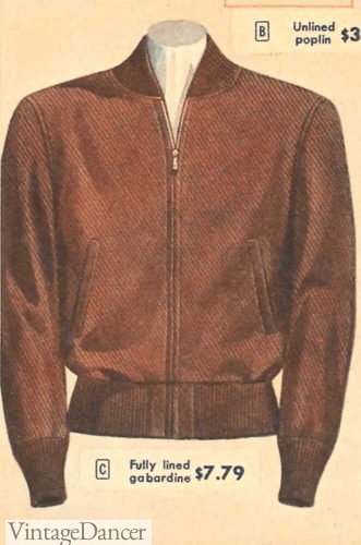 Gab Jackets &#8211; Ricky Jackets | Men&#8217;s Vintage Gabardine Jackets, Vintage Dancer