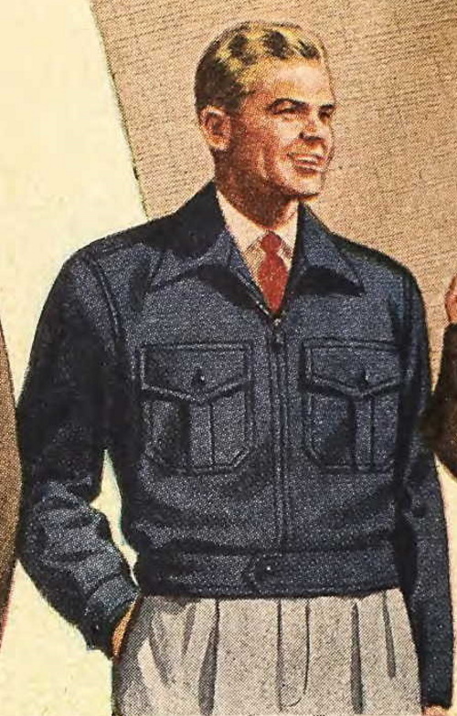 1940s Men's Coats and Jacket Styles & History