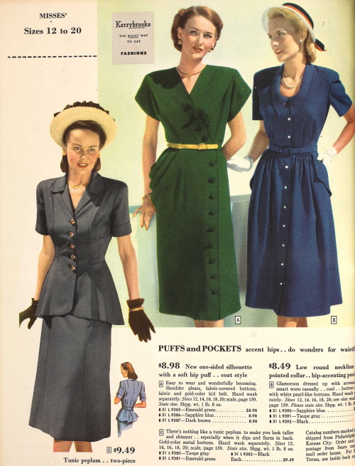 outfits from the 1940s