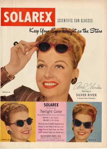 1940s womens sun glasses
