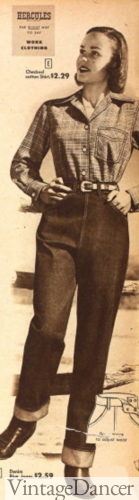 1948 western style jeans