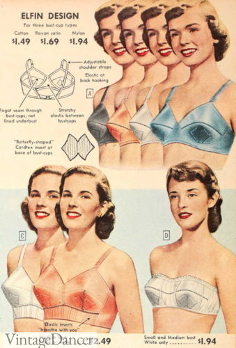 1949 Elfin or Bullet bras
