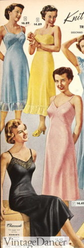 1949 knit slips