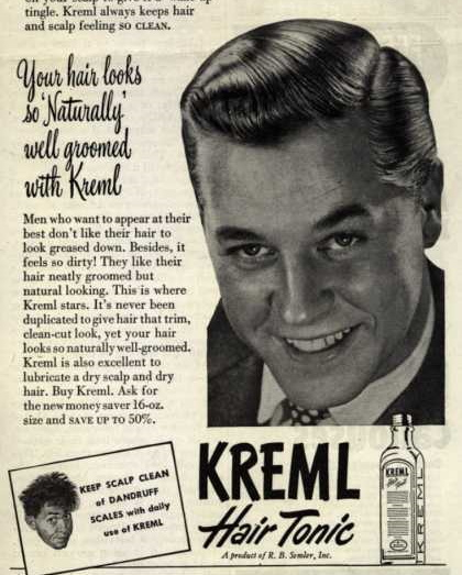 1949 hair creme for slick but soft waves