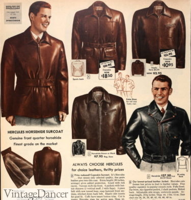 1949 mens leather jackets