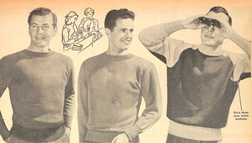 Men's Vintage Gym Clothes 1920s1950s Sweatshirts, Shorts, Tops