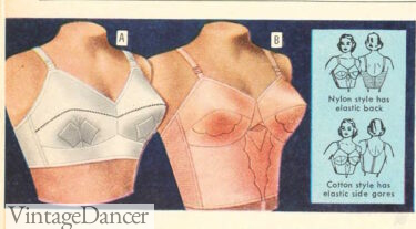 1950 short and longline bras