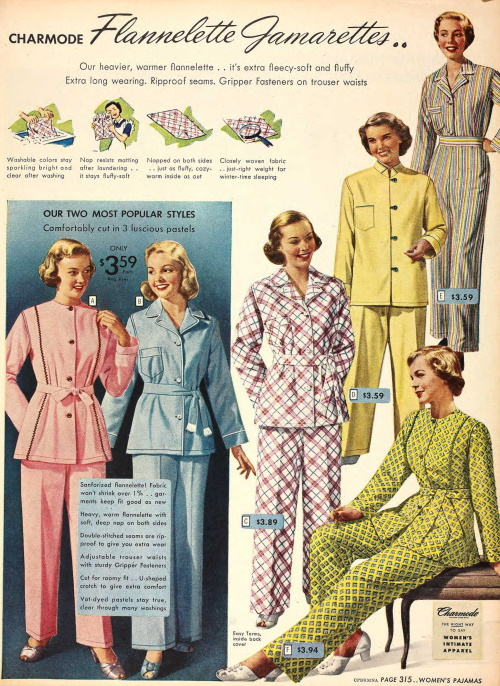 1950s Sleepwear, Loungewear History And Shopping Guide