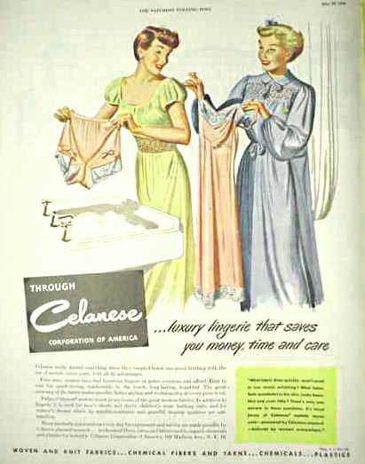 1950s nightgown lingerie