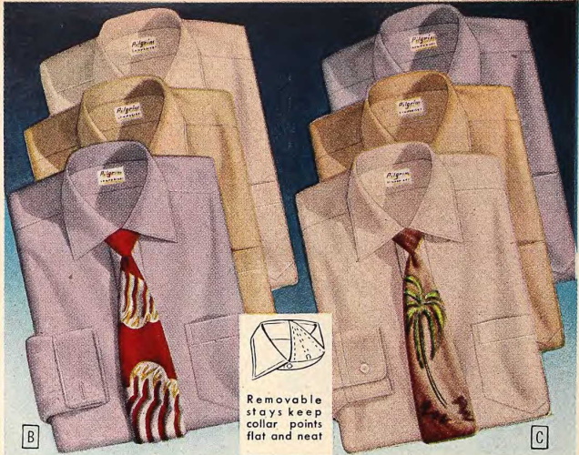 1950s Men's Dress Shirts History
