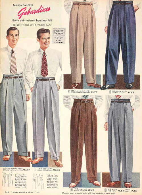 1950s Style Men's Pants, Trousers | Rockabilly Jeans