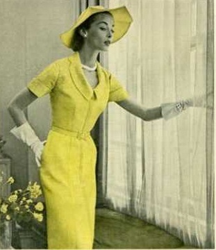 1950s sheath dress