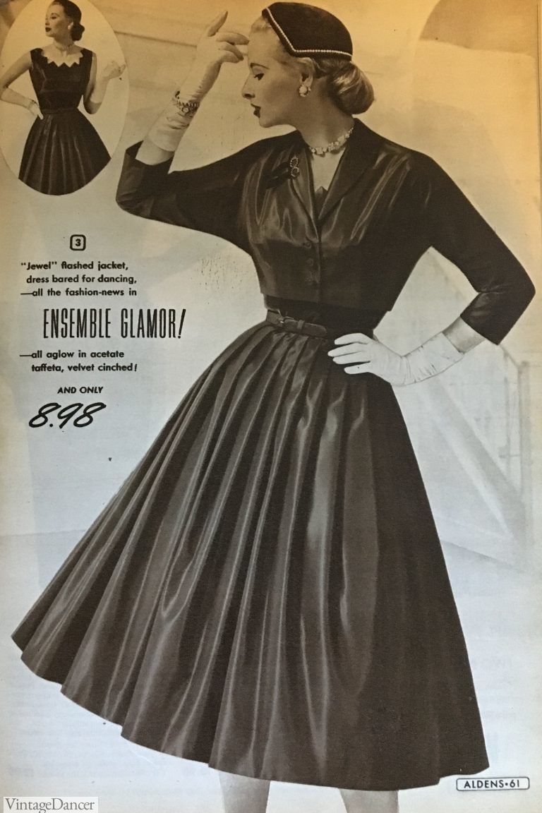 1950 formal wear
