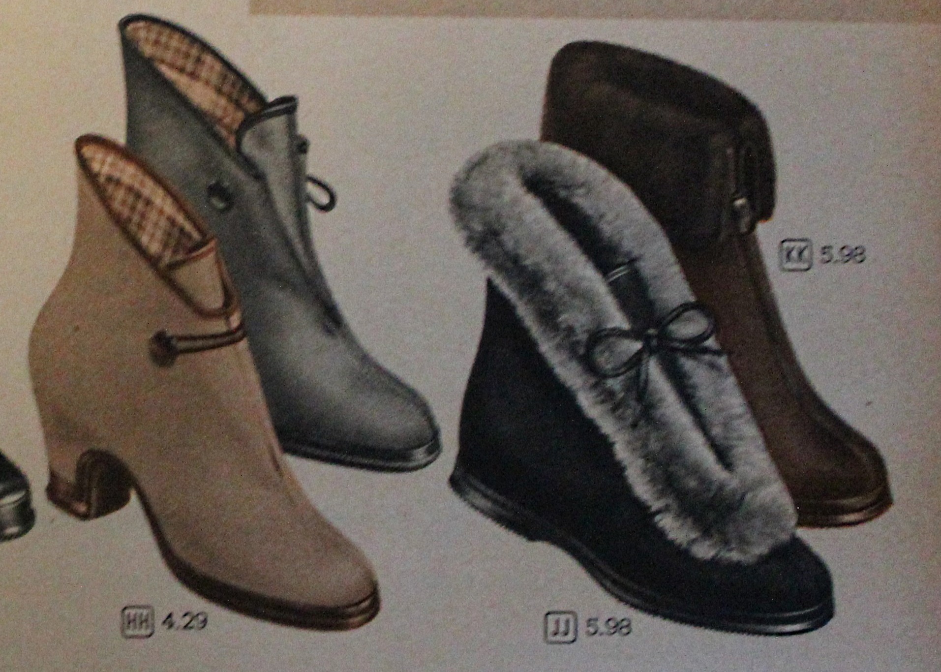 50s winter shoes