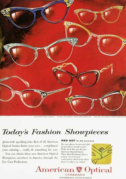 1950s Glasses, Sunglasses History for Women