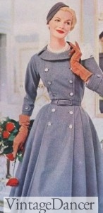 1950s Coat Dress