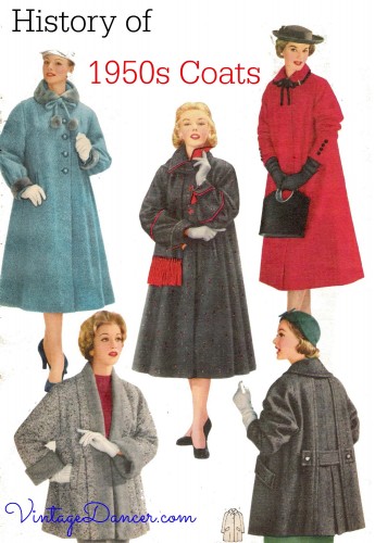 1950s coats jackets history